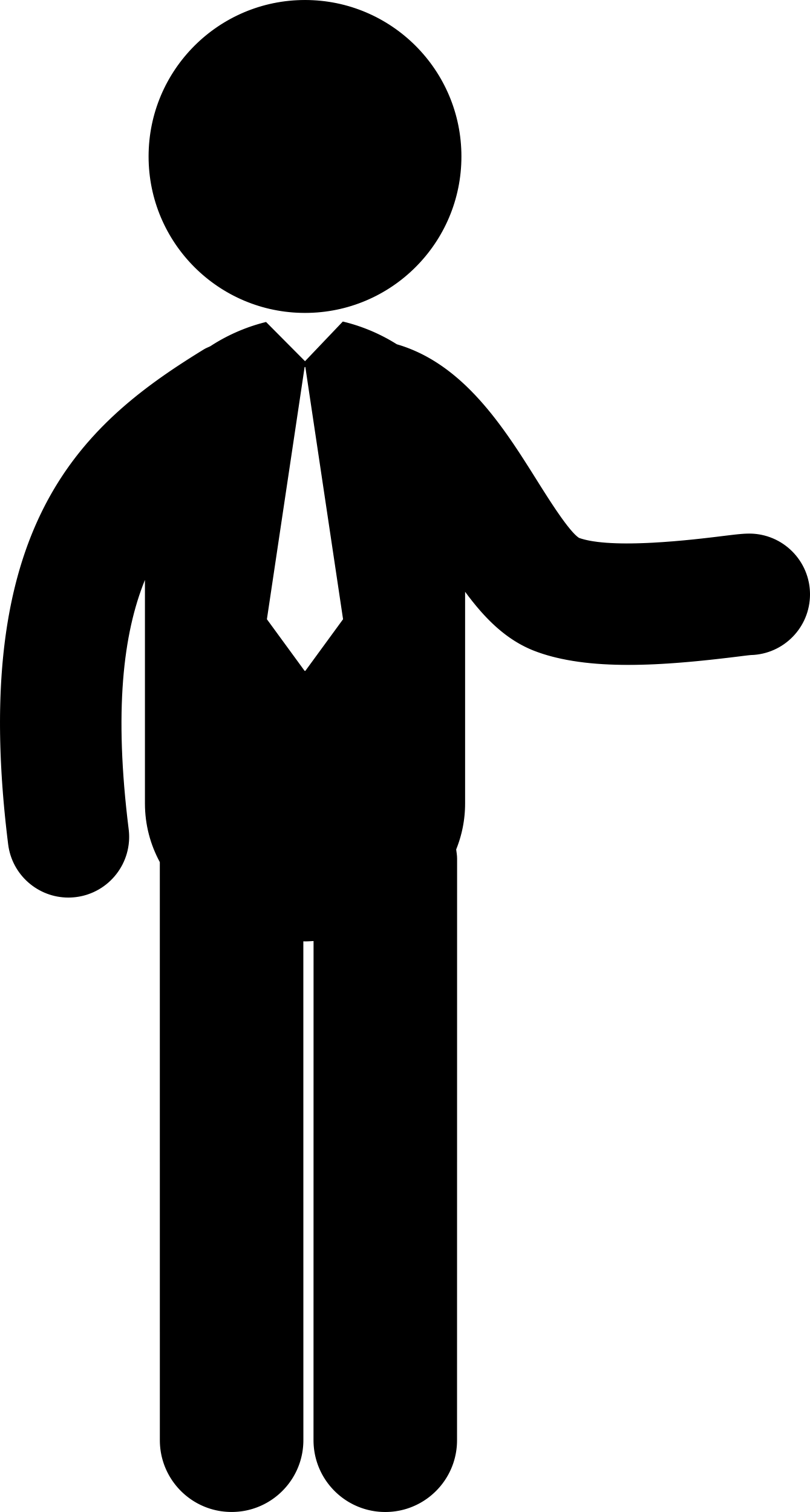 Business Man Pointing To His Left Vinyl Svg File Free Vectors